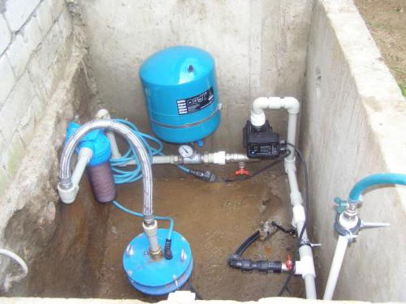 водоснабжение частного дома от скважины