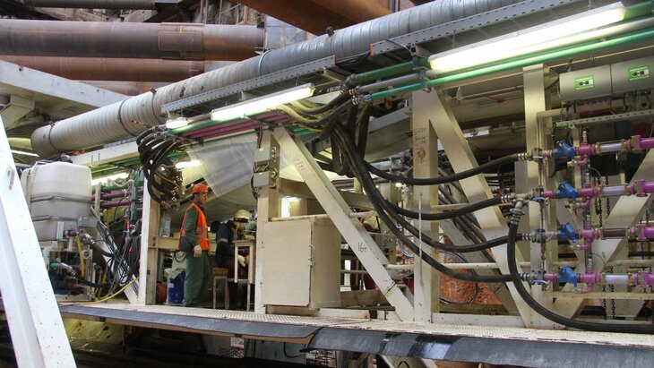 Проходка ствола водоотливной шахты началась между двумя станциями Троицкой линии метро