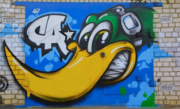 В Новой Москве гаражи украсят граффити