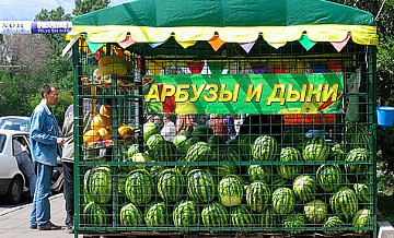 Право на торговлю арбузами на пять лет в Москве уйдет с молотка
