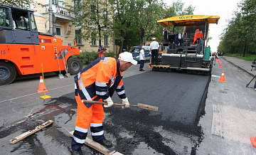 Дорожный ремонт в Десеновском