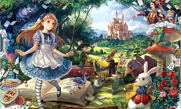 «Алиса в стране чудес» в Троицке