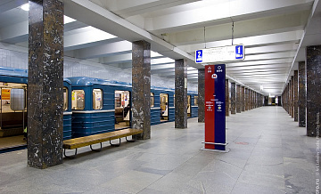 Выход в город со станции метро "Речной вокзал" ограничен до конца месяца